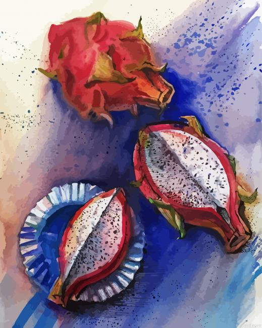 Fruit Dragon Paint By Numbers