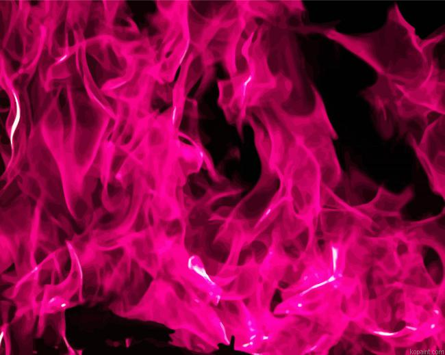 Fuchsia Flames Painting By Numberss.png
