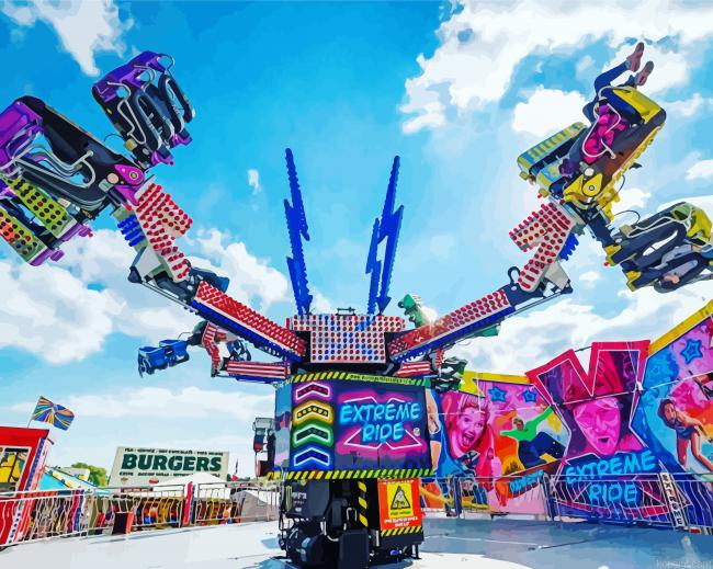 Fun Fairgroud Rides Painting By Numberss.png