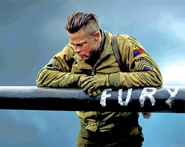 Fury Movie Painting By Numberss.png