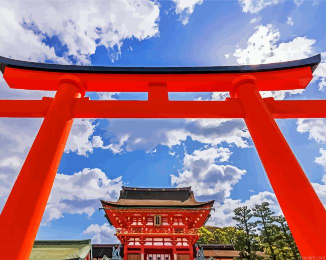 Fushimi Inari Taisha Painting By Numberss.png