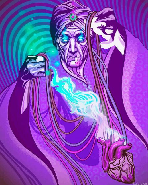 Future Teller Smoking Weed Painting By Numberss.png