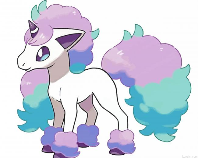 Galarian Ponyta Paint By Numbers.png
