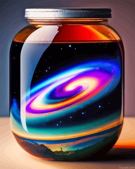 Galaxy Jar Painting By Numberss.png