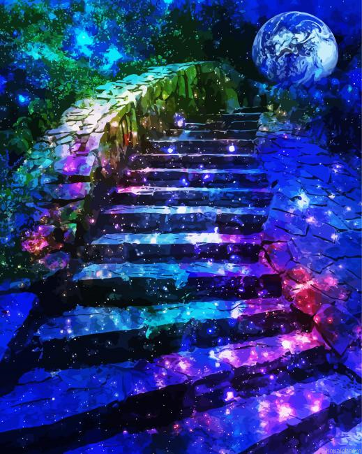 Galaxy Sparkle Path Painting By Numberss.png