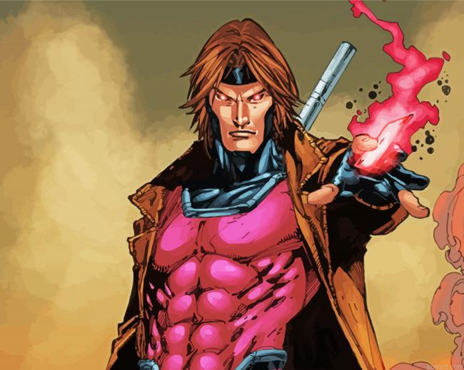 Gambit Animation Paint By Numbers