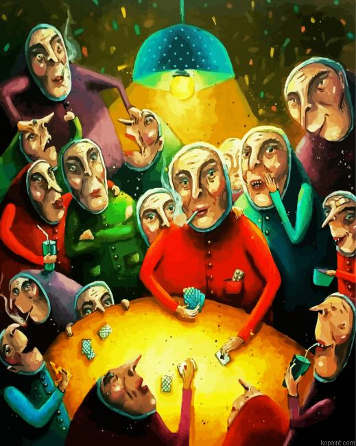 Gambling Women Painting By Numberss.png