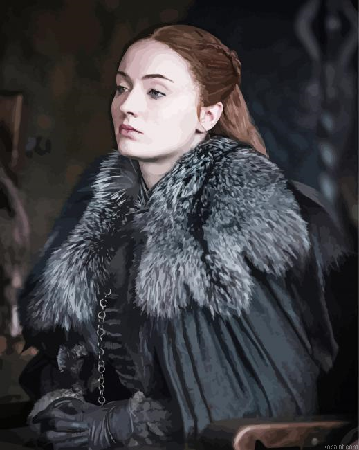 Game Of Thrones Sophie Turner Paint By Numbers.png