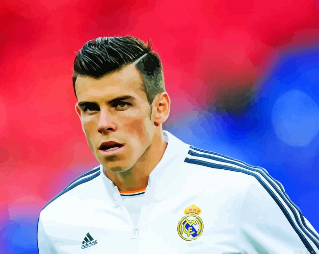 Gareth Bale Real Madrid Paint By Numbers