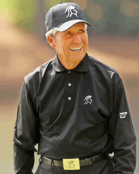 Gary Player South African Golfer Painting By Numberss.png