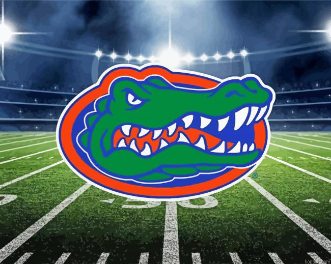 Gators Logo Field Painting By Numberss.png