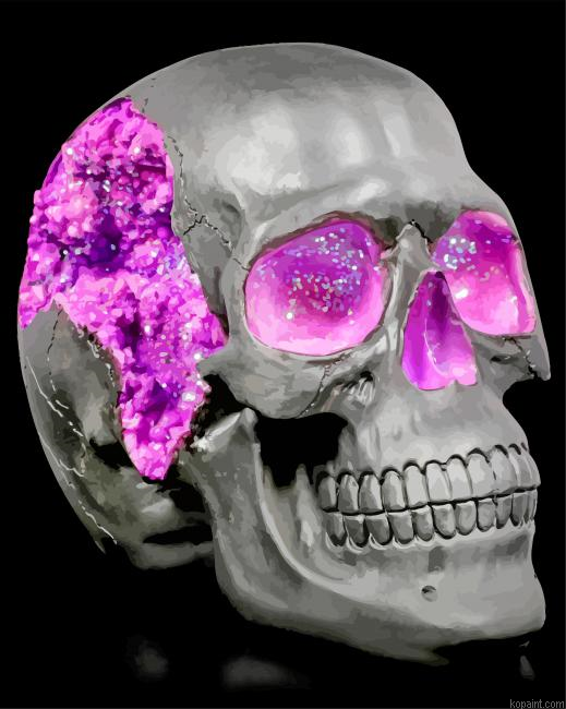 Geode Skull Painting By Numberss.png