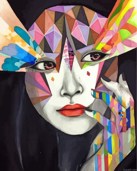 Geometric Face Painting By Numberss.png