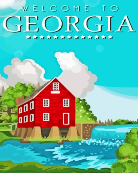 Georgia Poster Painting By Numberss.png