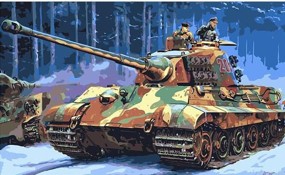 German Tank War Painting By Numberss.png