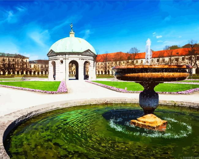 Germany Dianatempel Painting By Numberss.png