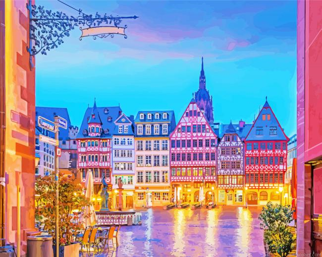 Germany Frankfurt Romerberg Painting By Numberss.png