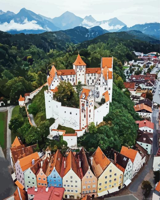 Germany Fussen Paint By Numbers