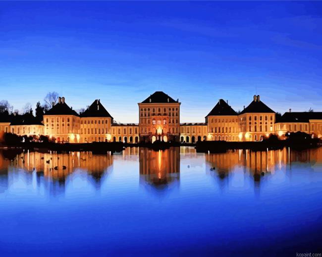 Germany Munich Nymphenburg Palace Painting By Numberss.png