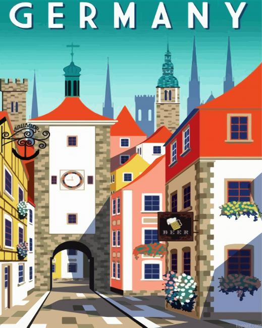 Germany Poster Painting By Numberss.png