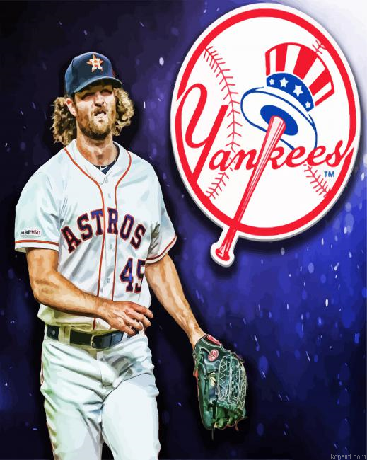 Gerrit Cole From Yankees Team Painting By Numberss.png