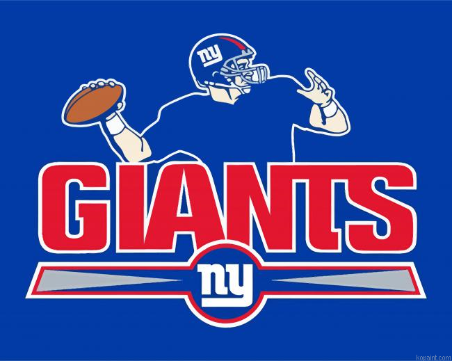 Giants Football Logo Painting By Numberss.png