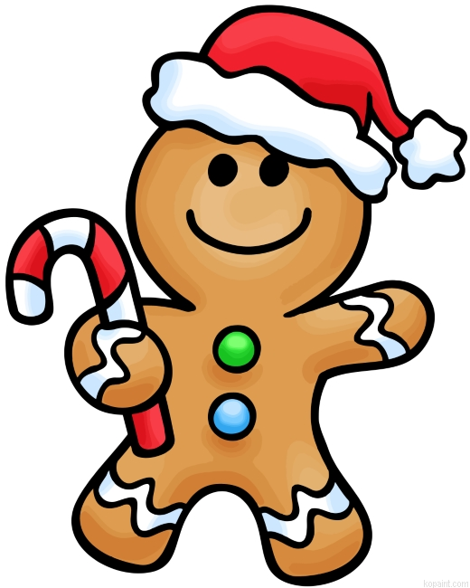 Gingerbread Boy Drawing Painting By Numberss.png