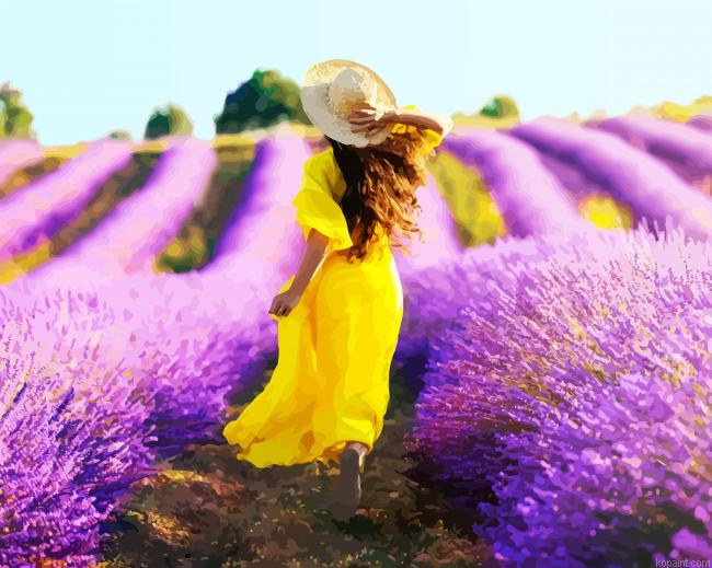 Girl In Lavender Field Painting By Numberss.png