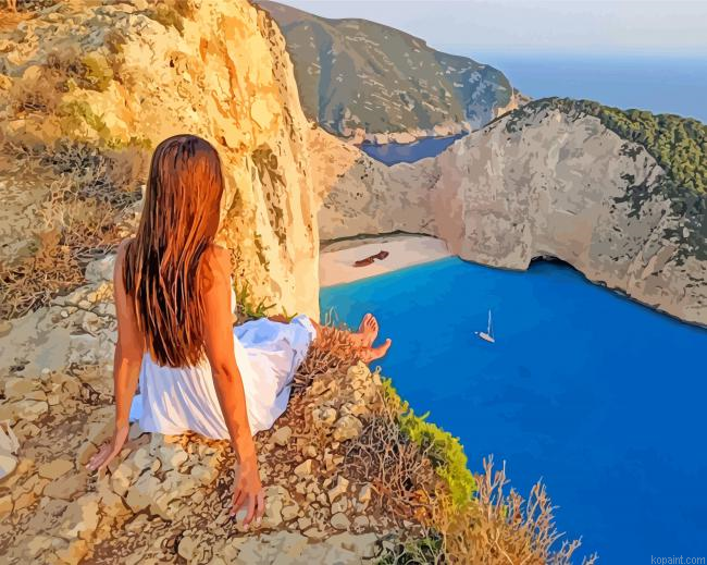 Girl In Zakynthos Paint By Numbers.png