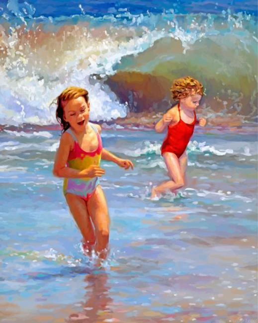 Girls Having Fun Painting By Numberss.png