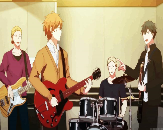 Given Anime Band Painting By Numberss.png