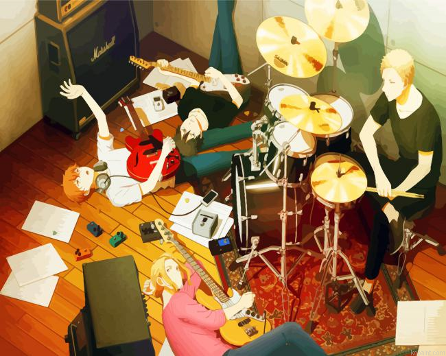 Given Music Band Painting By Numberss.png