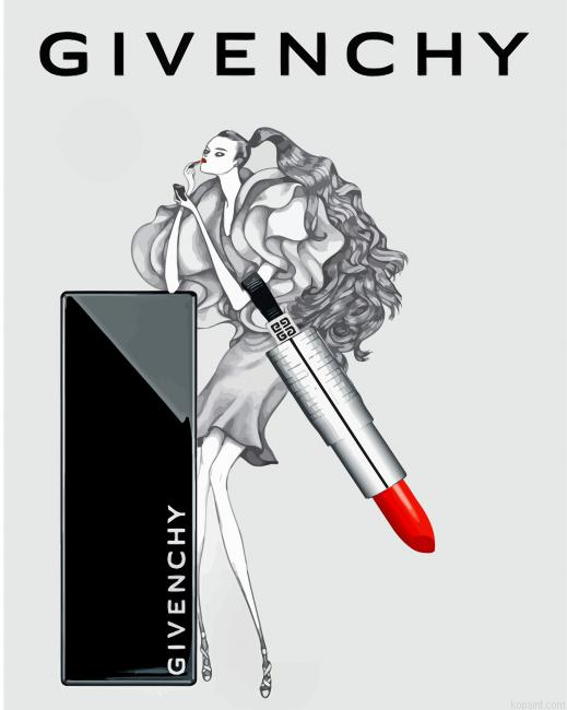 Givenchy Lipstick Paint By Numbers