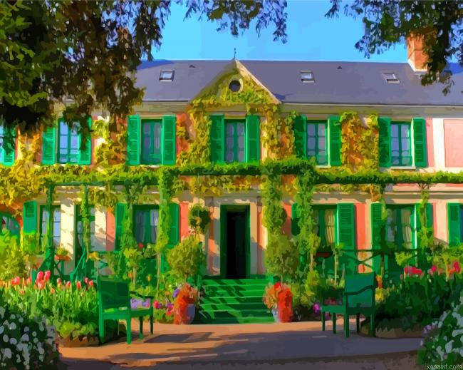 Giverny Building Paint By Numbers
