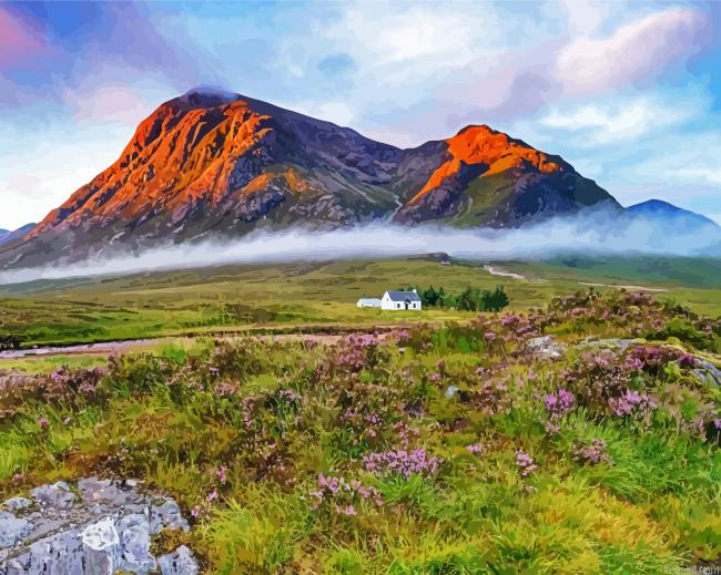 Glen Coe National Park Paint By Numbers