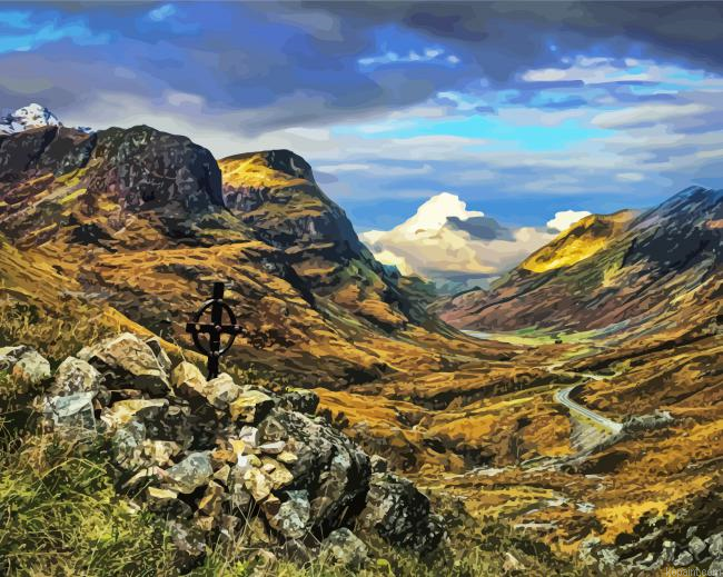 Glencoe Landscapes Paint By Numbers