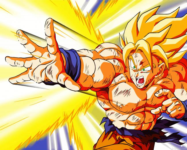 Goku Super Saiyan Painting By Numberss.png