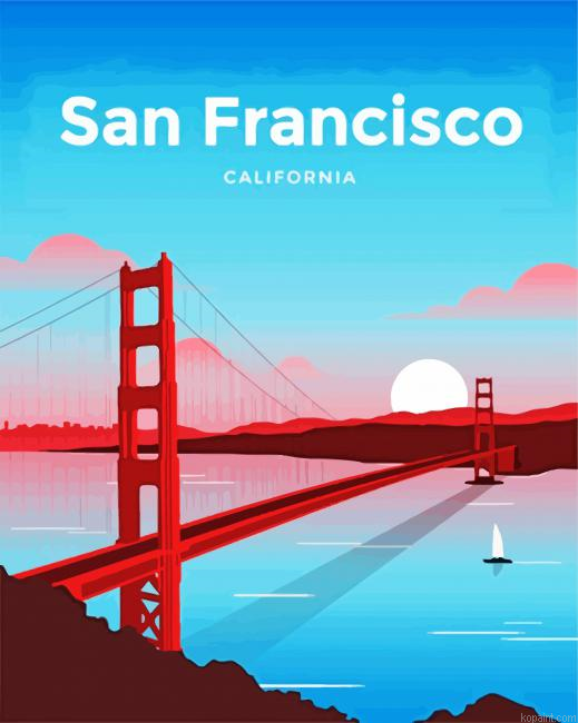 Golden Gate Bridge Painting By Numberss.png