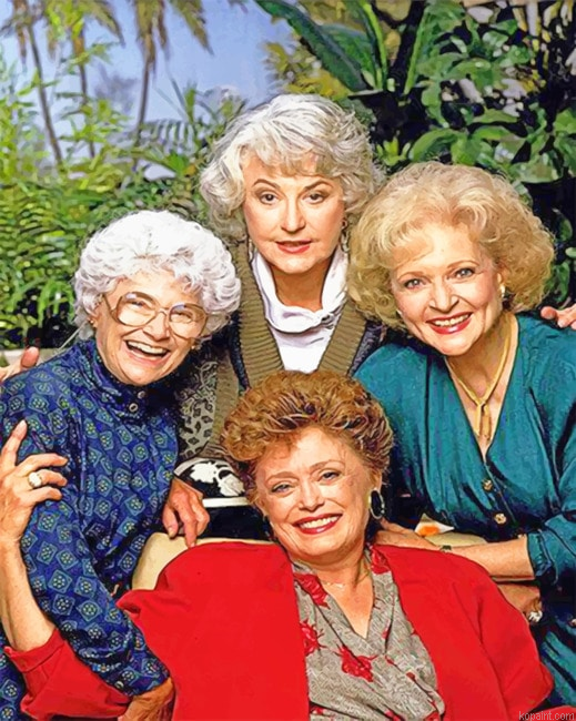 Golden Girls Women Paint By Numbers