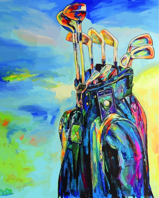 Golf Bag Painting By Numberss.png