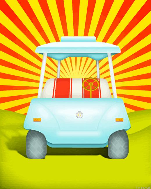 Golf Cart Painting By Numberss.png