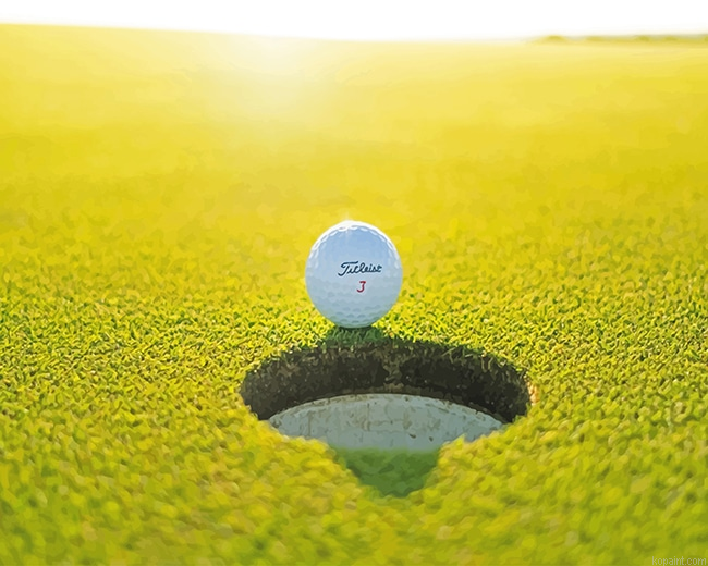 Golf Hole Cup New Painting By Numberss.png