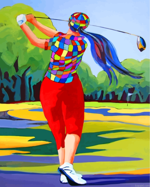 Golf Player Painting By Numberss.png