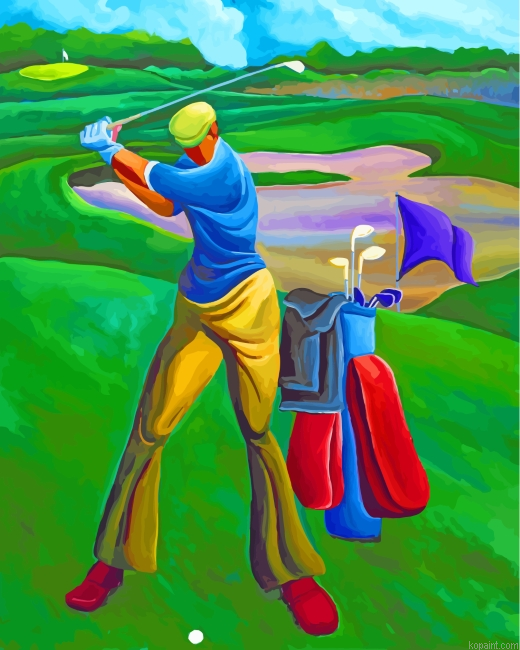 Golf Scene Painting By Numberss.png