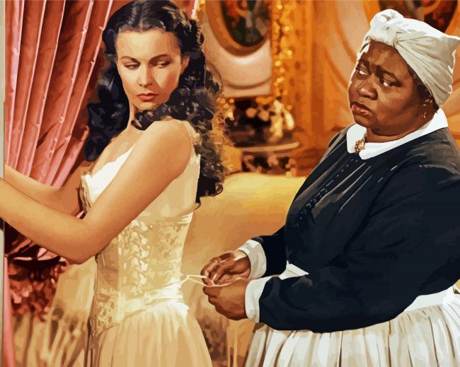Gone With The Wind Characters Paint By Numbers