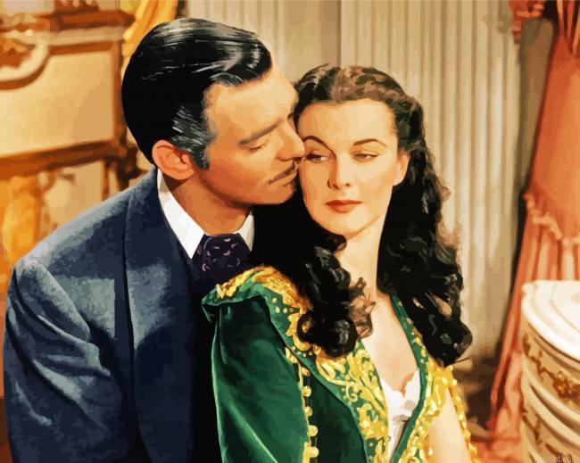 Gone With The Wind Movie Painting By Numberss.png