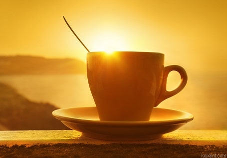 Good Sunrise Morning Coffee Landscape Painting By Numberss.png