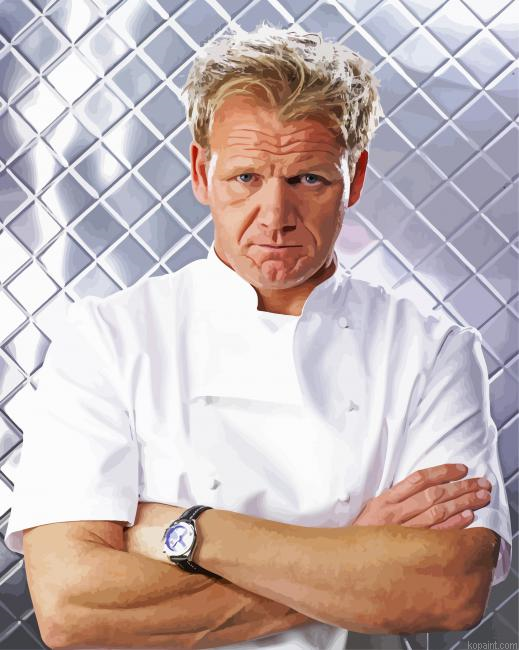 Gordon Ramsay British Chef Painting By Numberss.png