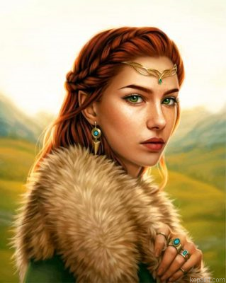 Gorgeous Elf Woman Painting By Numberss.png