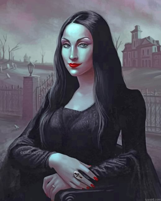 Gothic Mona Lisa New Painting By Numberss.png